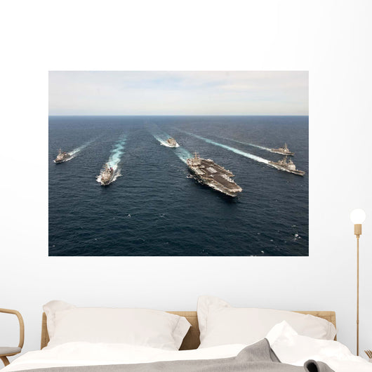 Enterprise Carrier Strike Group Wall Decal Design 1