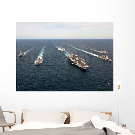Enterprise Carrier Strike Group Wall Decal Design 1