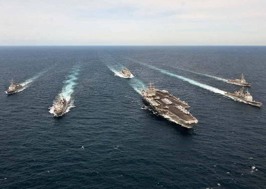 Enterprise Carrier Strike Group Wall Decal Design 1