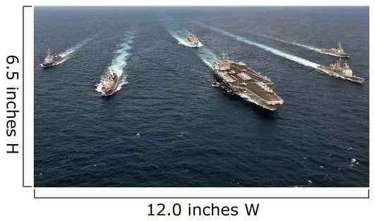 Enterprise Carrier Strike Group Wall Decal Design 1