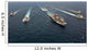 Enterprise Carrier Strike Group Wall Decal Design 1