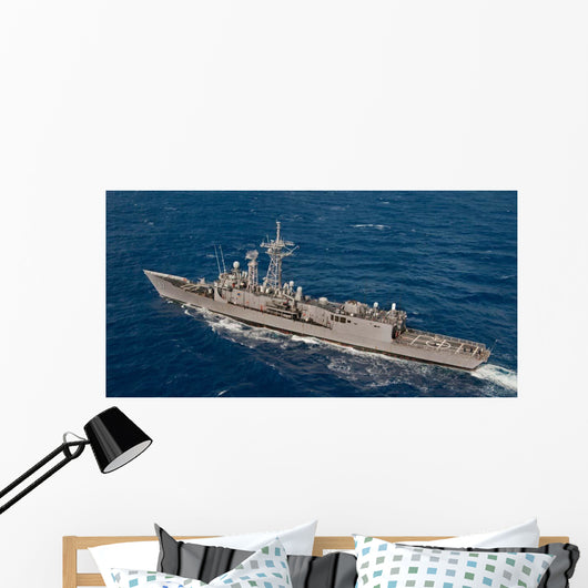 Guided-missile Frigate Uss Reuben Wall Decal Design 2