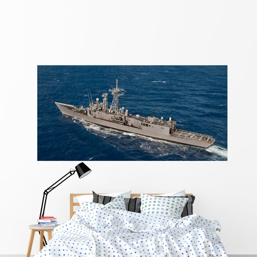 Guided-missile Frigate Uss Reuben Wall Decal Design 2
