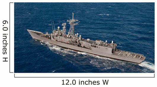 Guided-missile Frigate Uss Reuben Wall Decal Design 2