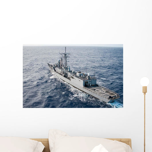 Guided-missile Frigate Uss Reuben Wall Decal Design 1