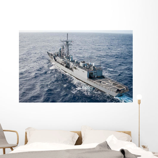 Guided-missile Frigate Uss Reuben Wall Decal Design 1