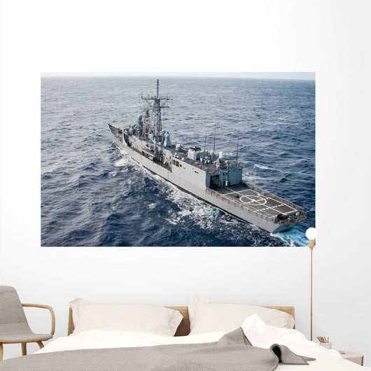 Guided-missile Frigate Uss Reuben Wall Decal Design 1