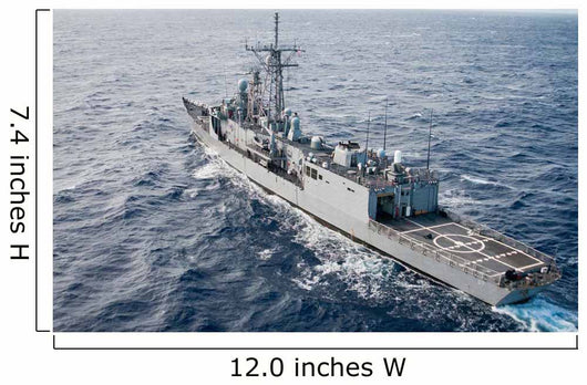 Guided-missile Frigate Uss Reuben Wall Decal Design 1