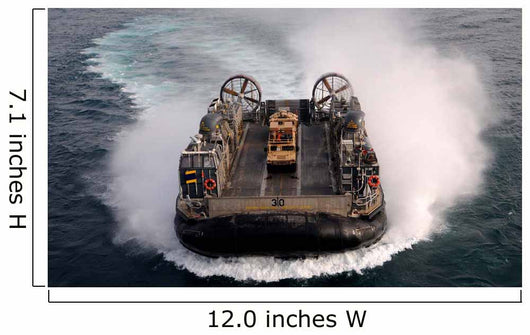 Landing Craft Air Cushion Wall Decal Design 13