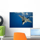 F-22 Raptor Flight near Wall Decal