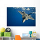 F-22 Raptor Flight near Wall Decal