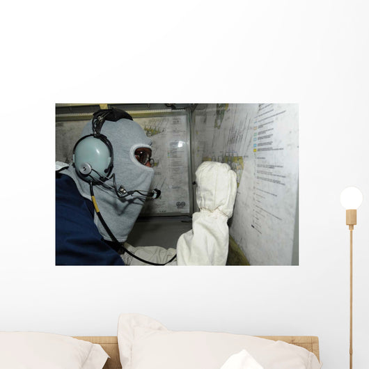 Yeoman Plots Simulated Damage Wall Decal