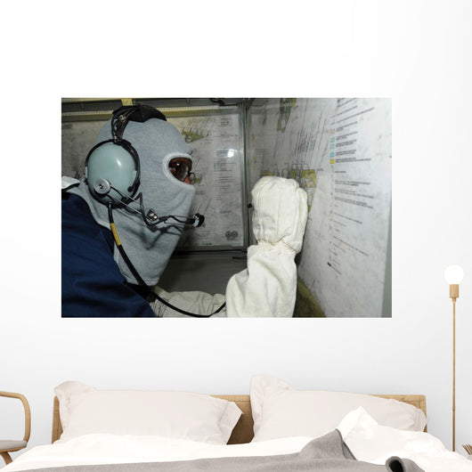 Yeoman Plots Simulated Damage Wall Decal