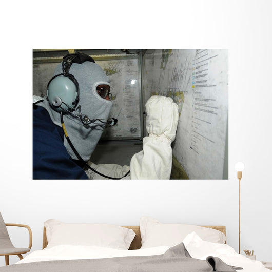 Yeoman Plots Simulated Damage Wall Decal