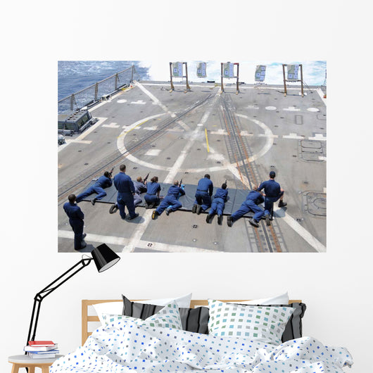 Sailors Fire M4a1 Carbine Wall Decal