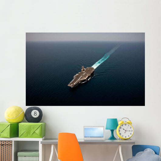 Nimitz Class Aircraft Carrier Wall Decal Design 2