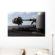 76mm Cannon Is Fired Wall Decal