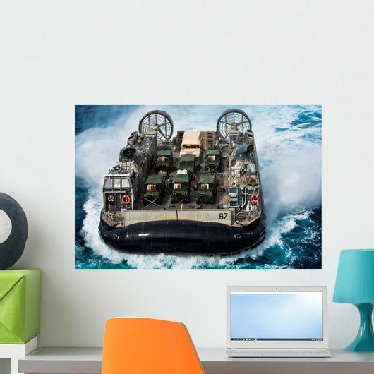 Landing Craft Air Cushion Wall Decal Design 1