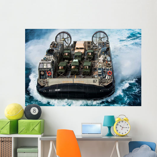 Landing Craft Air Cushion Wall Decal Design 1