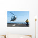 Ch-46e Sea Knight Helicopter Wall Decal