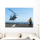 Ch-46e Sea Knight Helicopter Wall Decal