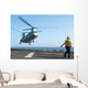 Ch-46e Sea Knight Helicopter Wall Decal