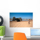 Humvee Debarks Landing Craft Wall Decal Design 2