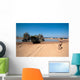 Humvee Debarks Landing Craft Wall Decal Design 2