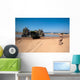 Humvee Debarks Landing Craft Wall Decal Design 2
