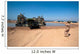 Humvee Debarks Landing Craft Wall Decal Design 2