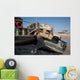 Humvee Debarks Landing Craft Wall Decal Design 1