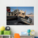 Humvee Debarks Landing Craft Wall Decal Design 1