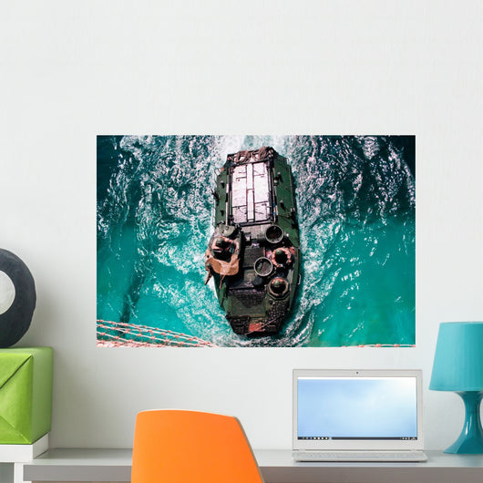 Marines Maneuver Amphibious Assault Wall Decal