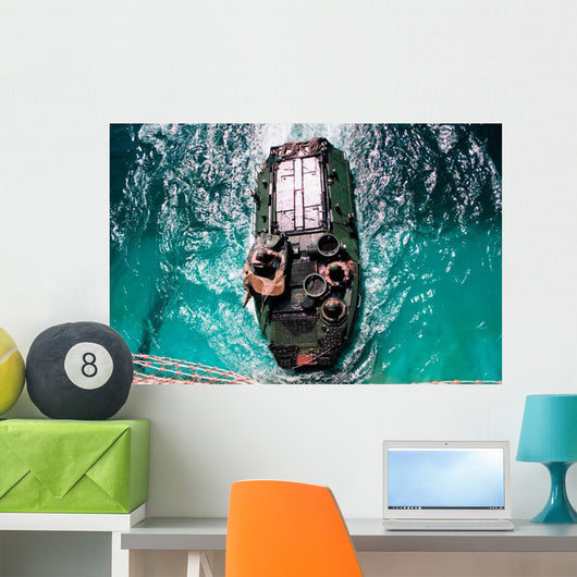 Marines Maneuver Amphibious Assault Wall Decal