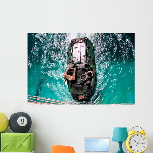 Marines Maneuver Amphibious Assault Wall Decal
