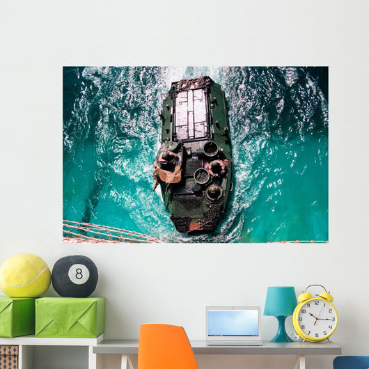 Marines Maneuver Amphibious Assault Wall Decal