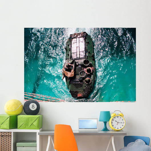 Marines Maneuver Amphibious Assault Wall Decal