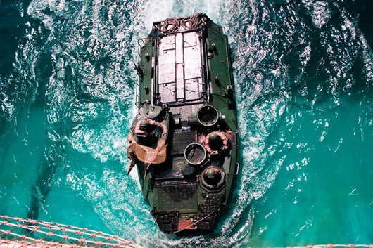 Marines Maneuver Amphibious Assault Wall Decal