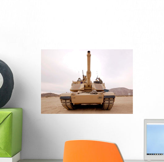 Us Soldiers Perform Maintenance Wall Decal