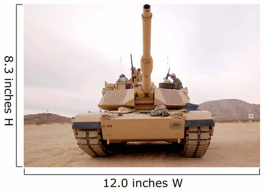 Us Soldiers Perform Maintenance Wall Decal