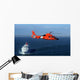 Mh-65c Dolphin Helicopter off Wall Decal