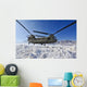 Snow Flies up as Wall Decal Design 2