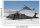 Two Us Army Uh-60 Wall Decal