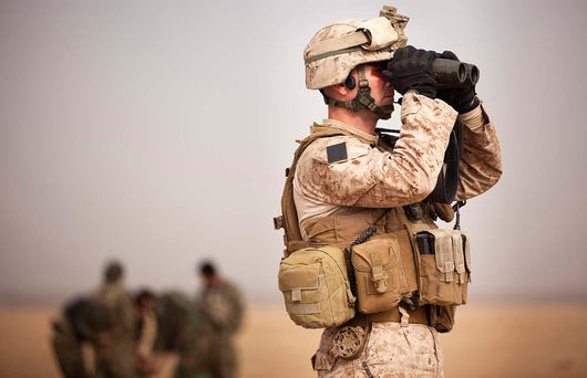 Us Marine Determines Target Wall Decal