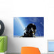 Self-portrait Pilot Cockpit His Wall Decal