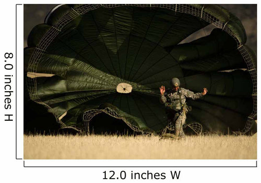 Us Soldier Collapses His Wall Decal