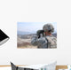 Soldier Observes Adjust Fire Wall Decal