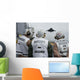 Sailors Observe Aircraft Board Wall Decal