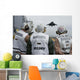 Sailors Observe Aircraft Board Wall Decal