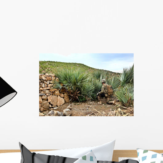 Us Army Soldier Provides Wall Decal Design 2
